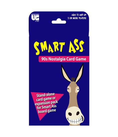 Smart Ass ‘90s Nostalgia Card Game 